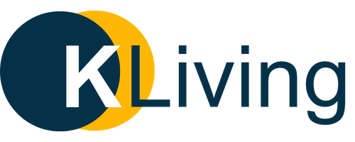 Kliving logo white background